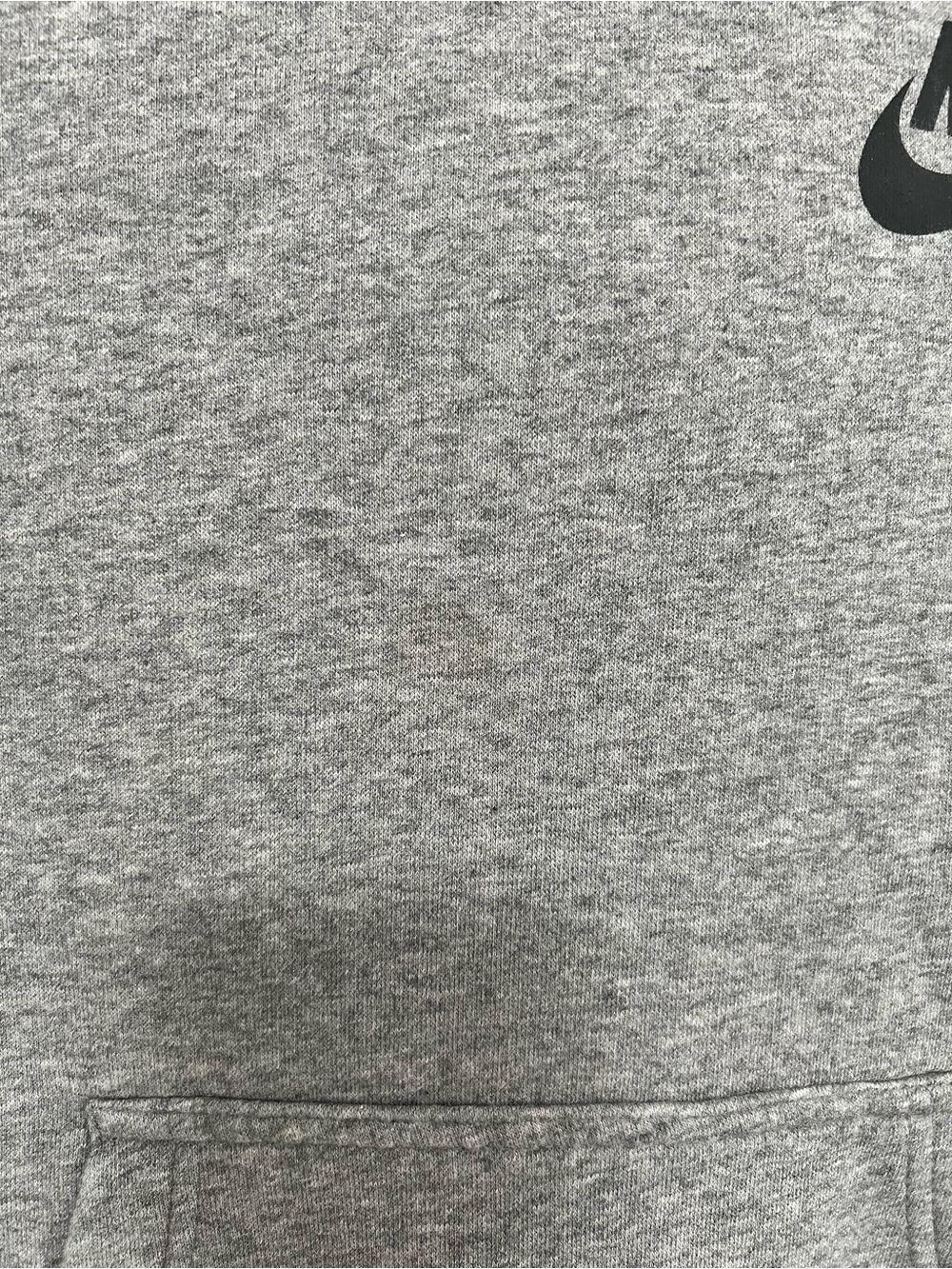 Nike Gray Pullover Hoodie - Picture 2 of 9